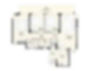 Pardos Sakura 3 BHK Floor Plan